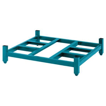 Steel King Stack Rack Base, 48x42,4000 lb, Open Deck HD4248SFODHSVG
