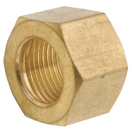 7/16" Low Lead Brass Nut (Pak-8)