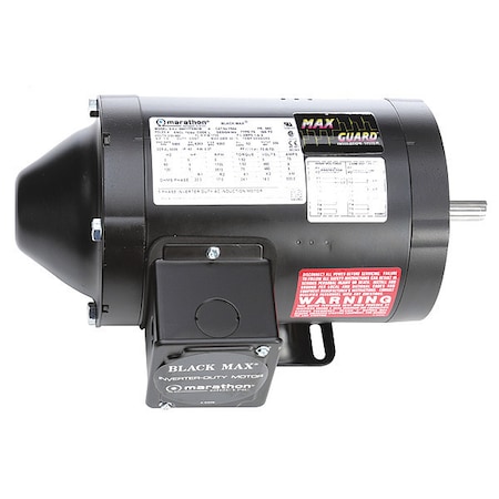 Leeson Vector Motor, 1/2 HP, 1.52 lb-ft, 230/460V 056H17T5301