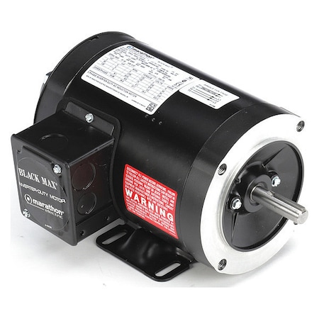 Leeson Vector Motor, 1/2 HP, 1.52 lb-ft, 575V 056H17T5311