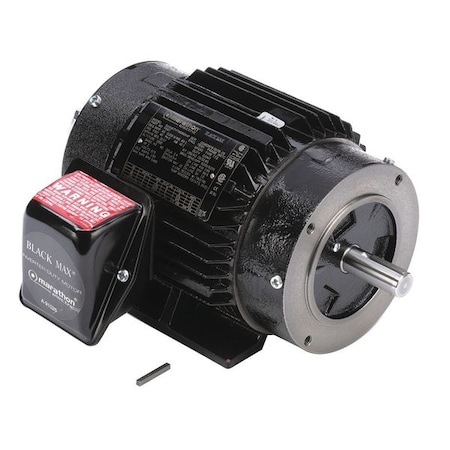 Leeson Vector Motor, 2 HP, 6 lb-ft, 575V 145THTN6060