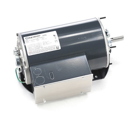 Leeson Capacitor-Start/Run Direct Drive Blower Motor, 2 HP, 115/208-230V AC Voltage, 56H Frame 056B17D5331