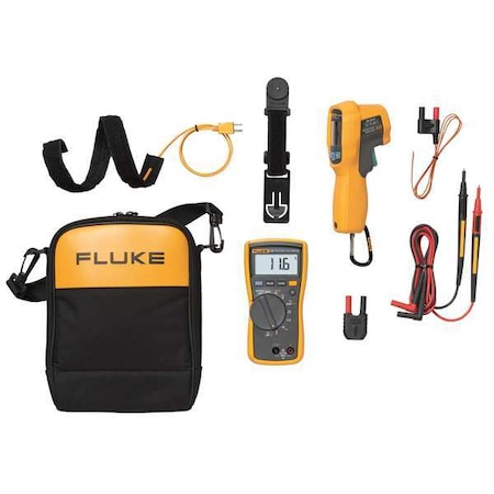 Fluke Multimeter/IR Thermometer Kit FLUKE-116/62Max+