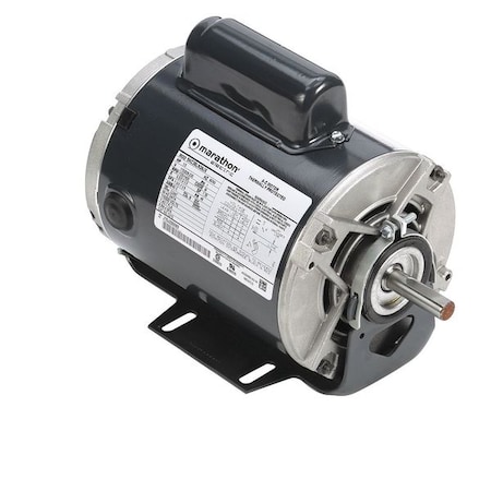 Leeson Capacitor-Start General Purpose Motor, 1/3 hp HP, 115/208-230V AC Voltage, 48 Frame 5KC36LN26X