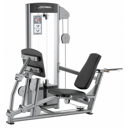 Life Fitness Leg Press Machine, Optima, Selector Stack OSLP