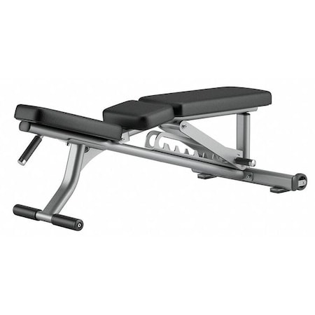 Life Fitness Adjustable Bench, Steel, With Installation OSADJ