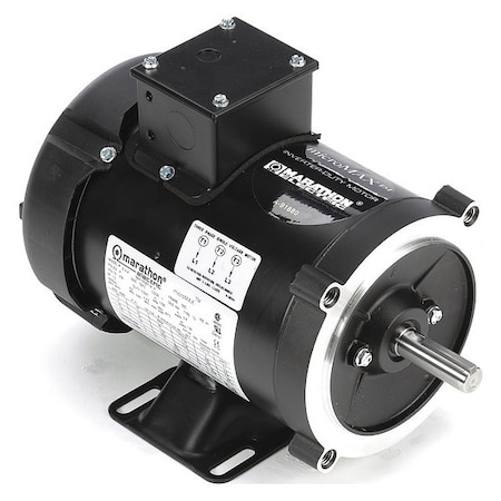 Leeson Vector Motor, 3/4 HP, 2.28 ft.-lb., 230V 056H17F2011