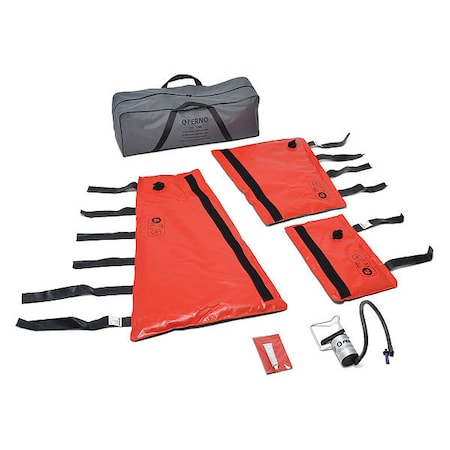 Ferno Vacuum Splint Assortment, Orange AS 190