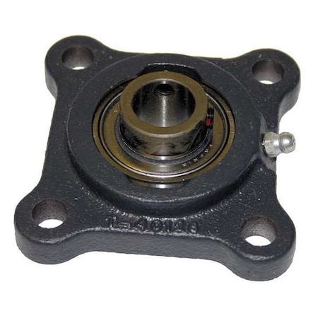 Timken Flange Bearing, 4-Bolt, Ball, 1-1/2" Bore SCJ 1 1/2