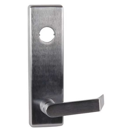 Falcon Lever, Dane, Field Reversible, Silver 510L-D US26D