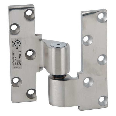 Ives Pivot Hinge, Stainless Steel, Full Mortise Mounting, 1 5/16 in Leaf W x 7 1/4 in Leaf H 7230F INT RH US32D