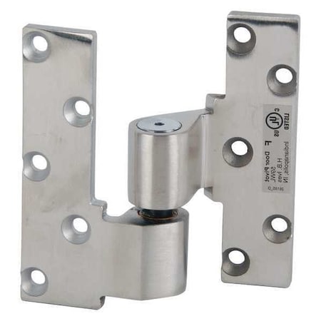 Ives Pivot Hinge, Stainless Steel, Full Mortise Mounting, 1 5/16 in Leaf W x 7 1/4 in Leaf H 7230F INT LH US32D