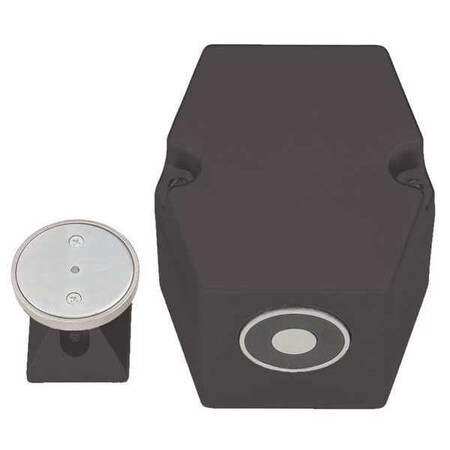 Lcn Electromagnetic Door Holder, Floor, 35 lb. SEM7820 DKBRZ