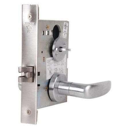 Schlage Lever Lockset, Mechanical, Privacy, Grd. 1 L9040 07A 626
