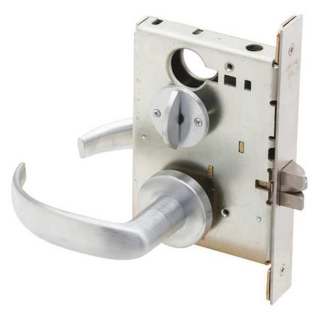 Schlage Lever Lockset, Mechanical, Privacy, Grd. 1 L9040 17A 626