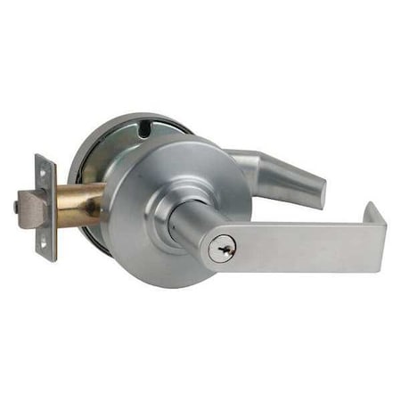 Schlage Lever Lockset, Mechanical, Storeroom, Grd.1 ND80PDEU RHO 626 KD C123 KWY