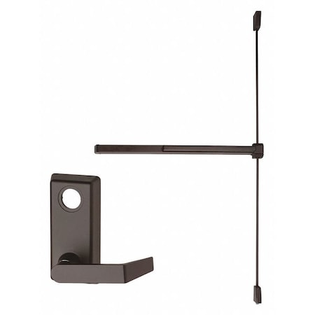 Von Duprin Vertical Rod, 36 in. Door W, Series 22 2227L-06-3-313