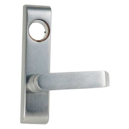 Von Duprin Lever, Rhodes, RH Reversible, Silver 360L-06 US26D RHR