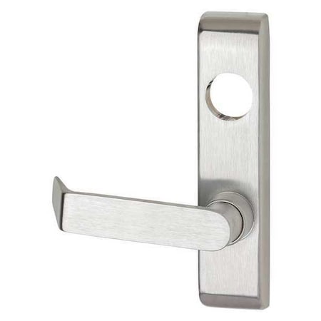 Von Duprin Lever, Rhodes, LH Reversible, Silver 373L-06 US26D LHR