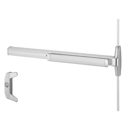Von Duprin Vertical Rod, 36 in. Door W, Series 33A 3327A-NL-OP 3 26D