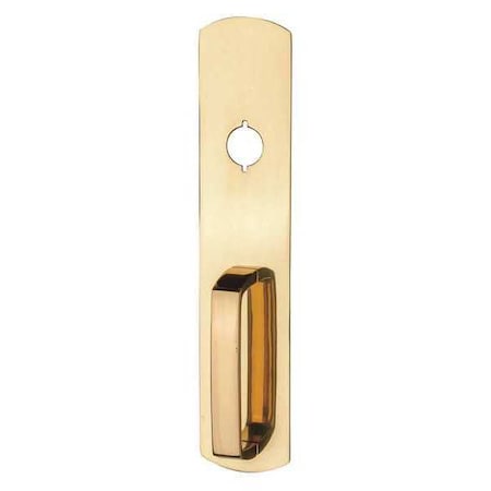 VON DUPRIN Night Latch Pull, Non-Handed, Gold 990NL-R/V US3