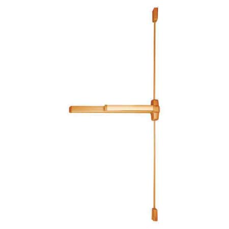 Von Duprin Vertical Rod, 48 in. Door W, Series 99 9927EO-F 4 US10