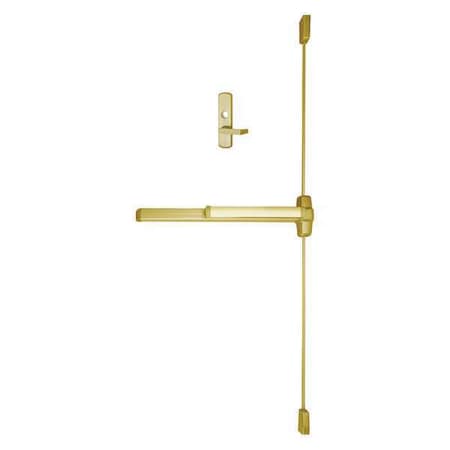 Von Duprin Vertical Rod, 36 in. Door W, Series 99 9927L-06-F 3 US3 RHR