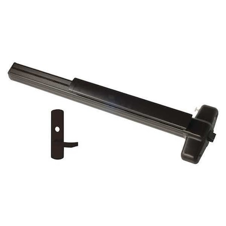 Von Duprin Mortise, Dark Bronze, 36 in. Door W 9975L-06 3 313 RHR