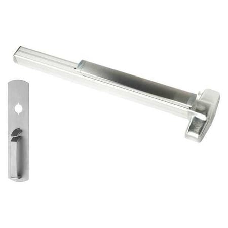 Von Duprin Mortise, Satin Chrome, 36 in. Door W 9975TP 3 26D