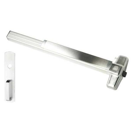 Von Duprin Rim, 36 in. Door W, Series 99, Satin Chrome XP99NL-F 3 US26D