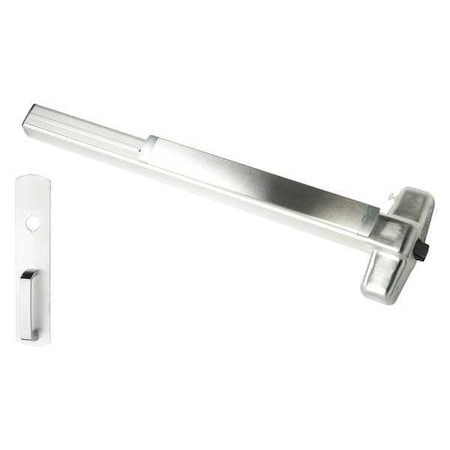 Von Duprin Rim, 36 in. Door W, Series 99, Satin Chrome XP99NL 3 US26D