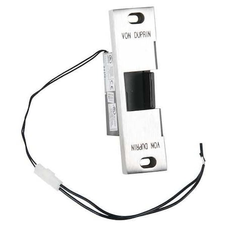 Von Duprin Electric Door Strike, Stainless Steel, Stainless steel, For Use With: Rim Exit Device 6113 24V US32D CON