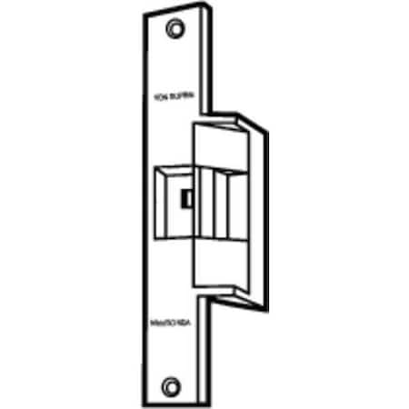 Von Duprin Electric Door Strike, Stainless Steel, Stainless steel, For Use With: Mortise/Cylindrical Locksets 6214 24V US32D CON
