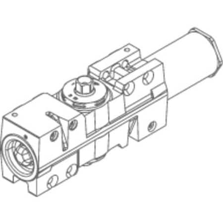 Lcn Standard Cylinder Assembly, Aluminum 4003T-3071 AL
