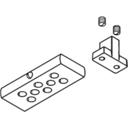 Lcn Track Bumper, Aluminum, 6030, Gray 6030-169