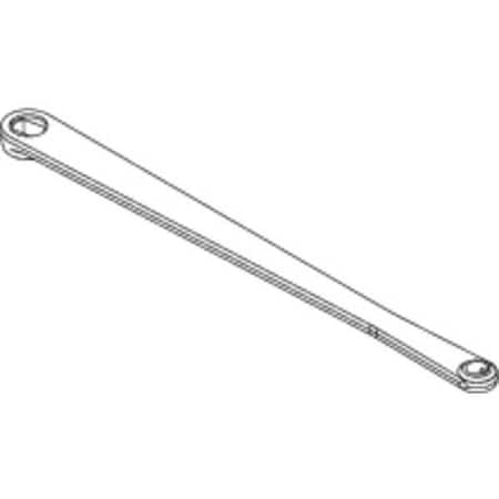 Lcn Standard Arm, Aluminum, 4110T Series Surface Mounted Closers, Matte Silver, VARIES 4110T-3077 LH AL