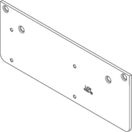 Lcn Plate, Aluminum, 4210, Gray 4210-18 AL
