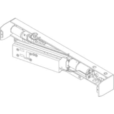 Lcn Standard Cylinder Assembly, Aluminum 4642-3071CS AL