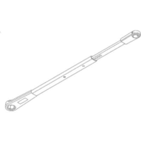 Lcn Arm, Aluminum, 4810 Series Pneumatic Operators, Matte Silver, VARIES 4810-3077T AL