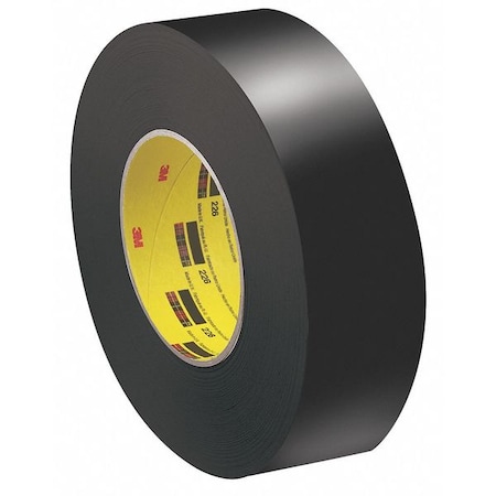 3M Painter's Tape, 3/4 in W x 60 yd L, 10.6 mil Thick, Black, Rubber Adhesive, 48 PK 226