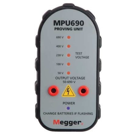 Megger Battery-Operated Proving Unit, Up to 690V MPU690