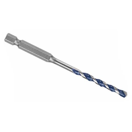 Bosch Hammer Masonry Drill, 3/16in, Carbide Tip HCBG03T
