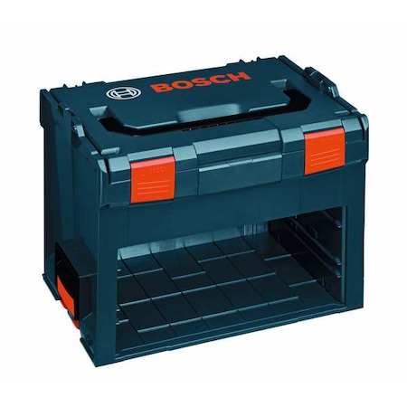 Bosch Tool Box with 2 compartments, Plastic, 12 in H x 14 in W L-BOXX-3D