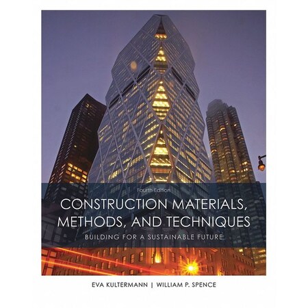 Cengage Learning Engineering and Architecture Reference Book, Construction Materials, Methods and Techniques 9781305086272