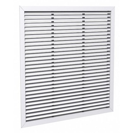 Price Lay-In Mount Return Air Grille 23.75 X 23.75, White, Steel 530