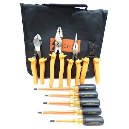 Ideal Insulated Tool Set, 9 pc. 35-9108