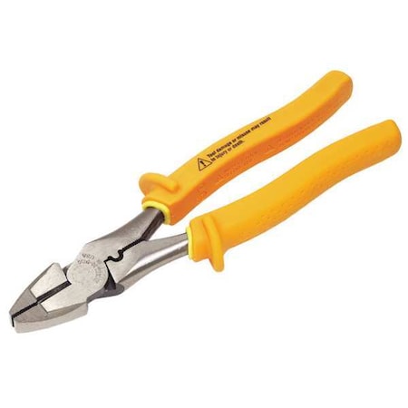 Ideal 9 3/4 in Linemans Plier, Steel 30-9430