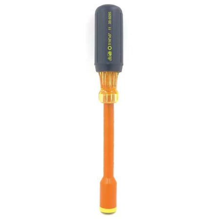 Ideal Nut Driver, 7/16 in., Solid, Ins, 5 in. 35-9295