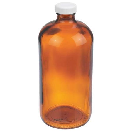 Wheaton Boston Round Bottle, 32 oz, PK30 W216864