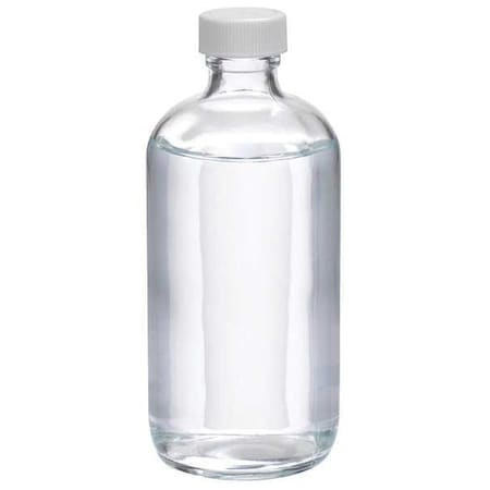 Wheaton Boston Round Bottle, 8 oz, PK12 W216809